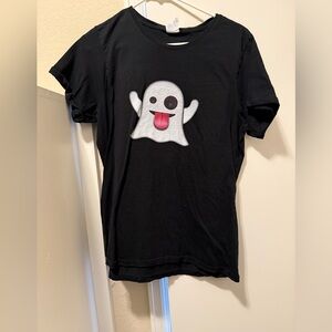 Black Ghost Graphic Kids T-Shirt